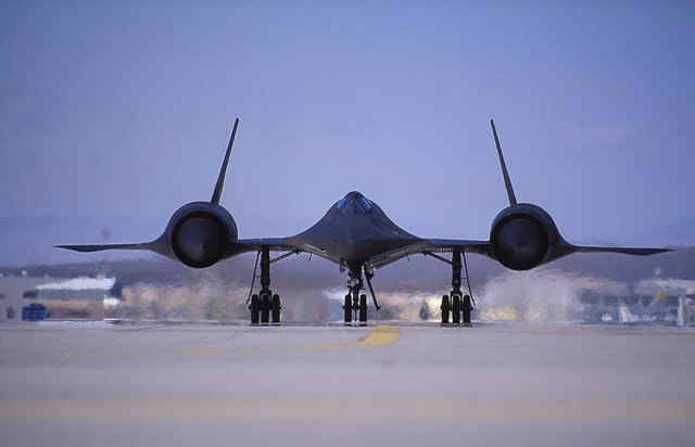 SR-71A taxing out